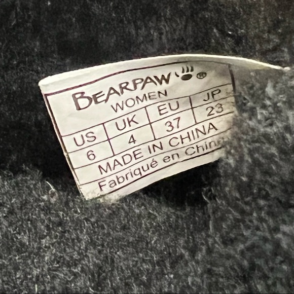 Bearpaw Prim III NeverWet Black Wool Blend Shearling Lined Suede Boots W… - Picture 8 of 10